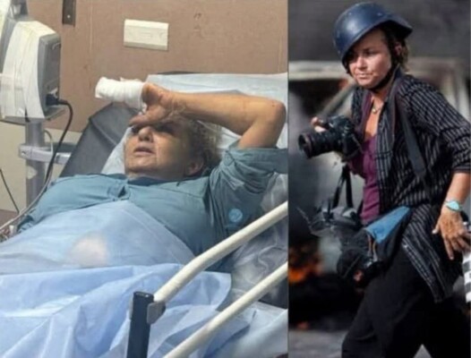 واشنطن بوست: إصابة مصورة لنا إثر اعتداء مستوطنين عليها في قرية أبو فلاح شرق رام الله
