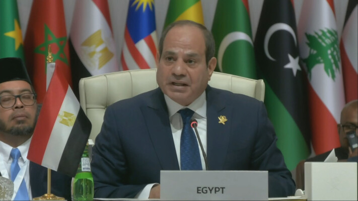 السيسي: السلوك الإسرائيلي من شأنه توسيع الصراع ودفع المنطقة نحو دوامة خطيرة من التصعيد