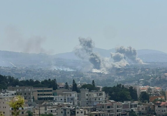 غارات إسرائيلية استهدفت المنصوري والنبطية الفوقا وتفجير كبير في كفرتبنيت