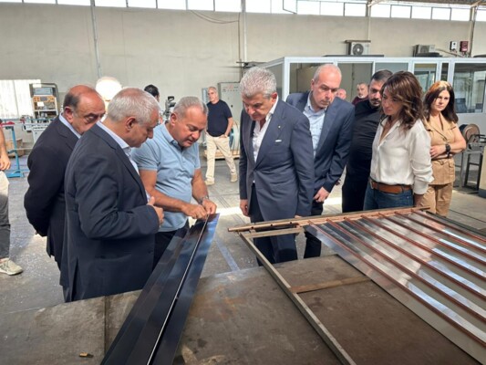 عيسى الخوري خلال جولة صناعية في الكورة: الاستثمارات الصناعية تساهم بتدعيم الاقتصاد وتعزيز النمو