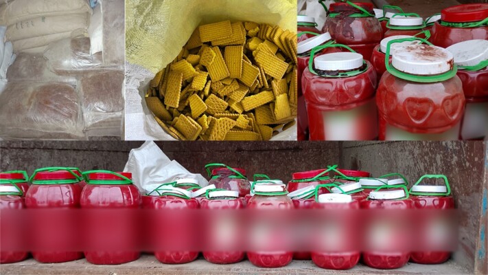 قوى الأمن: توقيف سورييَن وضبط أطنان من مواد غذائية فاسدة ومزوّرة الصلاحية في بر الياس