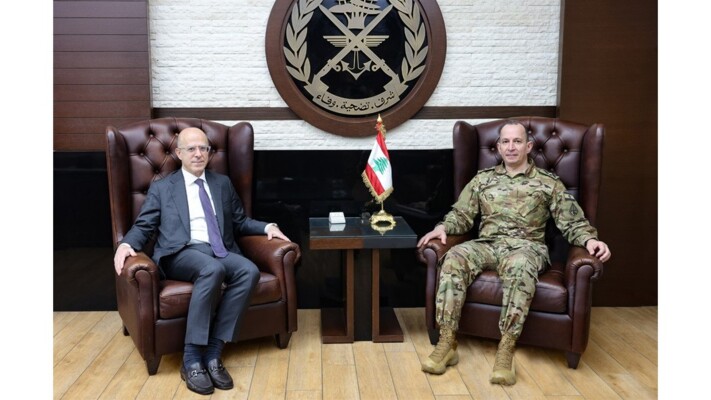 هيكل استقبل ودرغام والصحناوي وحمدان ووزير التنمية الادارية أكد أهمية الجيش في حماية السلم الأهلي