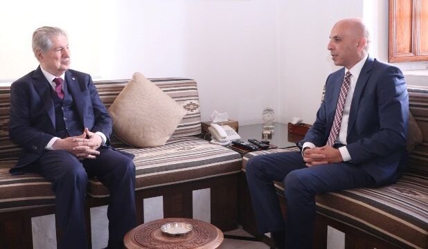 سفير مصر زار أمين الجميل: دور مصر إقليميًا أساسي بدعم لبنان وأمنه واستقراره