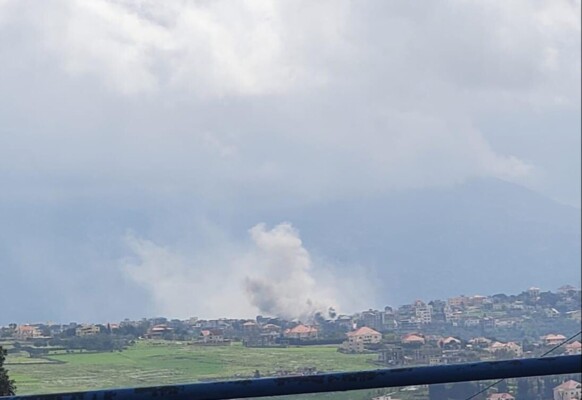 غارات على يحمر الشقيف والمنطقة بين ارنون ويحمر الشقيف وأطراف وادي جيلو