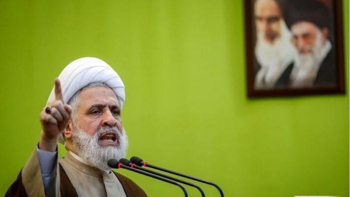 نعيم قاسم التقى لاريجاني: "حزب الله" منفتح على الجميع ولبنان صامد أمام التحديات والتهديدات الأميركية ـ ‏الإسرائيلية