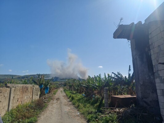 غارات على قرى في النبطية وصور وصيدا وقصف مدفعي لأطراف القوزح