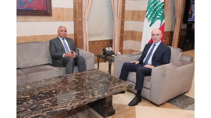 وزير الداخلية استقبل جبور وعرض واللواء شقير الأوضاع الأمنية