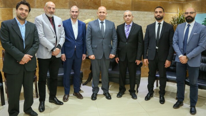 العميد خريش استقبل أطباء متطوعين في الدفاع المدني