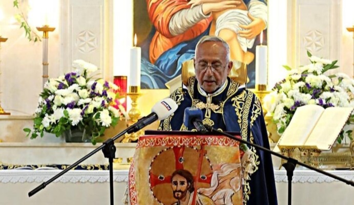 ميناسيان ترأس قداسا في ذكرى الابادة الارمنية: لنتساند مع الرئيس عون واعوانه لترسيخ السلام على هذه الارض المقدسة