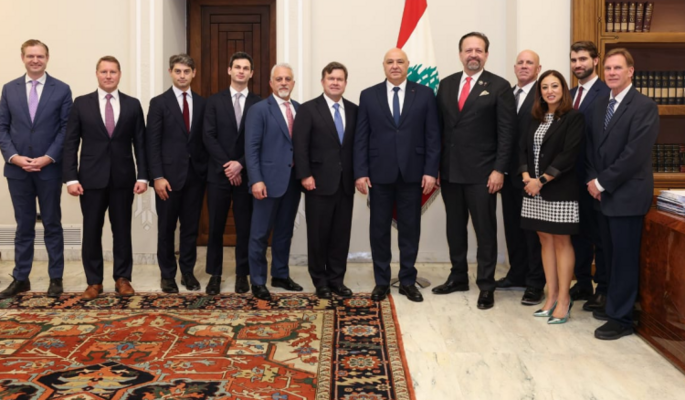 رئيس الجمهورية لوفد الخزانة الاميركية: لبنان يطبق بصرامة اجراءات منع تبييض الاموال او تهريبها او استعمالها لتمويل  الارهاب