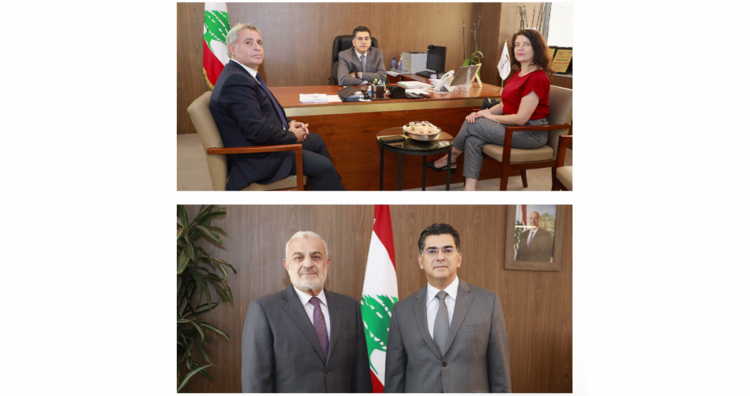 مرقص تناول مع مديرة "أسوشيتد برس" سبل التعاون الإعلامي بين الوزارة والوكالة