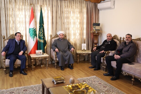 وفد من حركة المرابطون زار مفتي زحلة والبقاع مهنئًا بشهر رمضان ومؤكدًا تقديره لدوره الوطني والديني