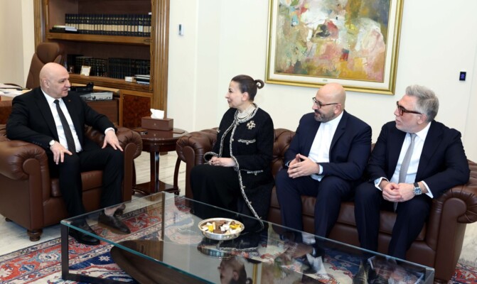 الرئيس عون استقبل وكيلة الأمين العام للأم المتحدة ووفدًا من مجموعة أبو ظبي للثقافة والفنون