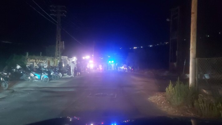 النشرة: اصابة بغارة من مسيرة استهدفت المنطقة بين وادي جيلو والبازورية