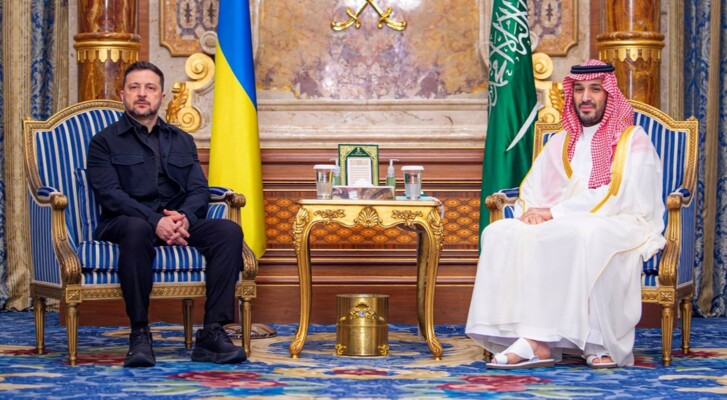 بن سلمان استقبل زيلينسكي وبحثا بالتطورات في الشرق الأوسط ومستجدات الأزمة الأوكرانية