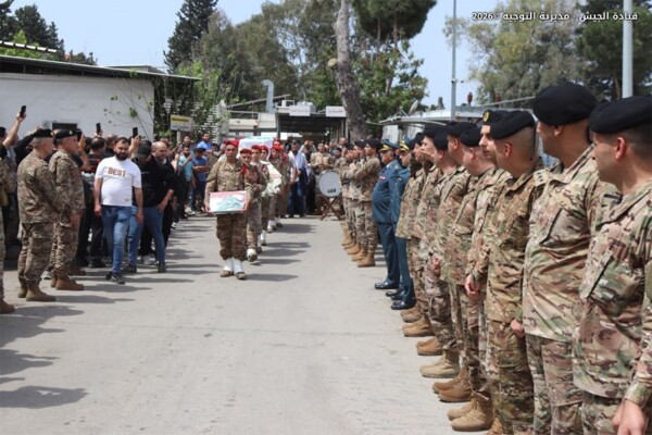 قيادة الجيش شيّعت الرقيب الشهيد بلال خالد في بلدة السنديانة - عكار