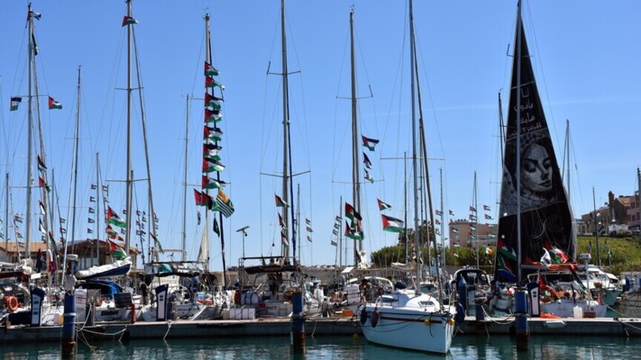 منظمو "أسطول الصمود العالمي": إسرائيل احتجزت 211 ناشطا من الأسطول المتجه إلى غزة