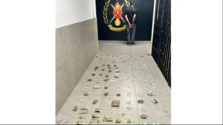قوى الأمن: توقيف مروّج مخدّرات بالجرم المشهود في رومية وضبط كميات من المواد المخدّرة