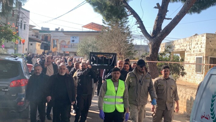 تشييع الزميل الصحافي علي داود في بلدة يحمر الشقيف