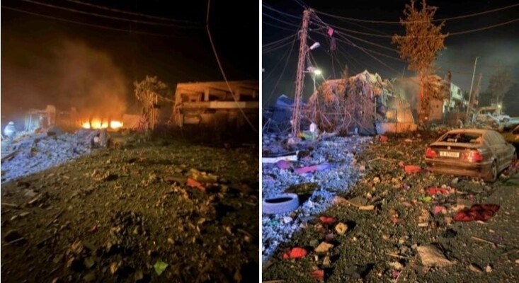 غارات إسرائيلية استهدفت سحمر بقاعًا والنبطية والصرفند والهبارية ودبين وقانا ومحيط مستشفى تبنين جنوبًا