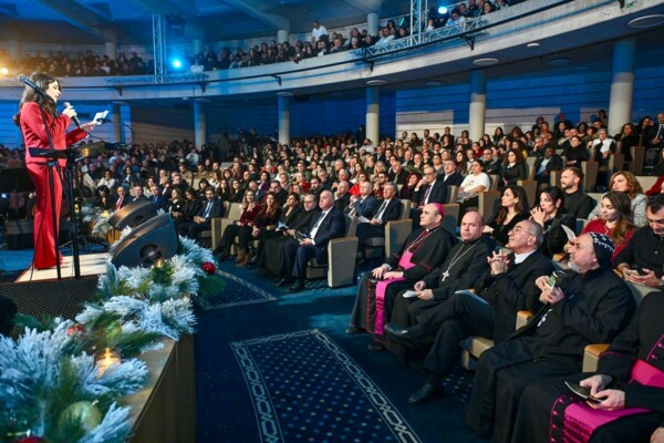 جوقة جامعة الروح القدس- الكسليك أحيت حفلة الميلاد السنوية