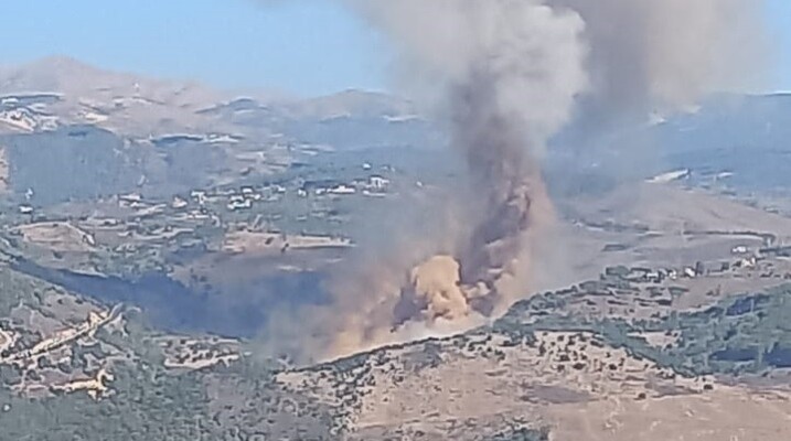 الجيش الإسرائيلي زعم استهداف بنى تحتية ومنصة لإطلاق الصواريخ وفتحة نفق تابعة لحزب الله بالمحمودية