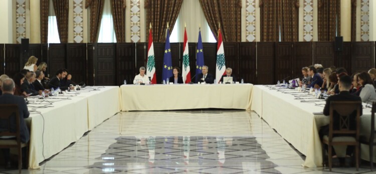 إطلاق لجنة المراقبة المشتركة بين لبنان والاتحاد الأوروبي للحوار حول التعاون بين الجانبين
