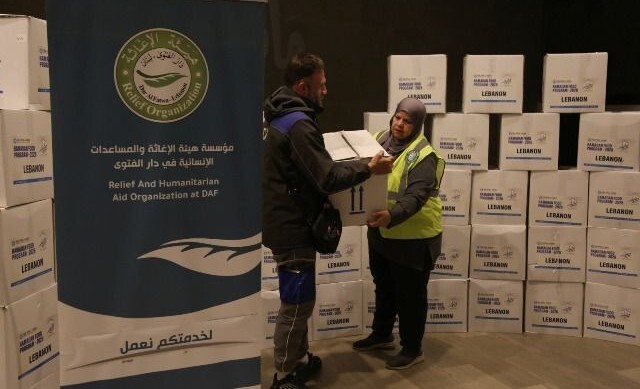 هيئة الإغاثة في دار الفتوى وزعت حصصا غذائية للعائلات المتعففة والنازحة في بيروت