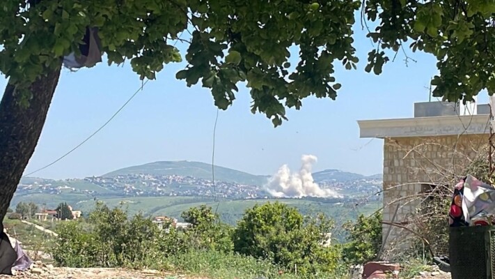 الجيش الاسرائيلي قام بعملية تفجير في بلدة الطيبة