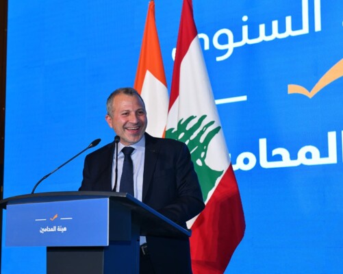 باسيل: حان الوقت لحل ملف الموقوفين الاسلاميين انصافًا للعدالة ولدماء الشهداء