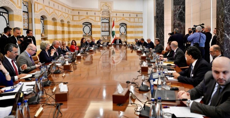 بدء جلسة مجلس الوزراء في قصر بعبدا برئاسة عون