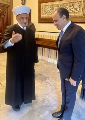 عبد العاطي التقى دريان: لا بد من الحفاظ على كل طوائف الشعب اللبناني في اطار الاحترام المتبادل