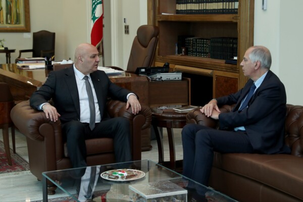 ماغرو: بحثت مع الرئيس عون التطورات الأخيرة في ضوء ما صدر من مواقف عن امكانية اطلاق تفاوض بين لبنان وإسرائيل