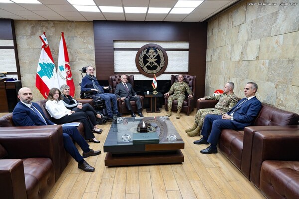 خلف وسكاف أكدا للعماد هيكل ضرورة دعم الجيش في ظلّ المرحلة الصعبة التي تمر بها البلاد