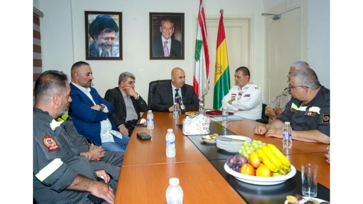 المدير العام للدفاع المدني زار اتحاد بلديات الضاحية و"كشافة الرسالة" وأكد أهمية توحيد الجهود وتعزيز التنسيق