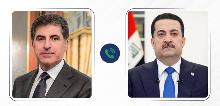 السوداني دان استهداف منزل بارزاني في دهوك وأمر بتأليف فريق أمني وفني للتحقيق بالحادث