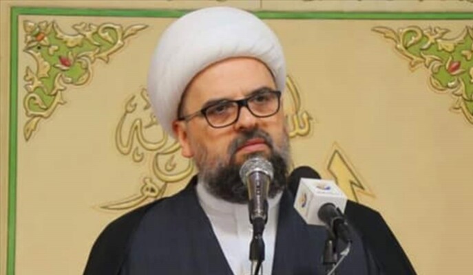 قبلان: لا أمانة أكبر من الدماء التي تذود عن قيامة لبنان ووحدته والممنوعة على شياطين تل أبيب