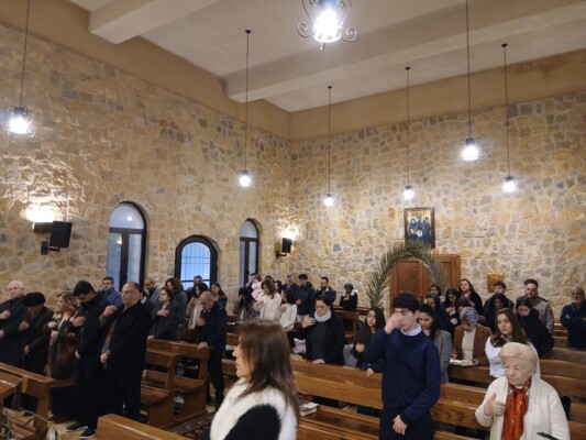 بعقليني في قداس أحد الشعانين: لبناء عالم أكثر إنسانية مبني على السلام