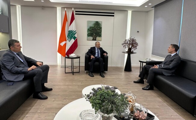 باسيل بحث مع السفير التركي بتعزيز العلاقات الثنائية والتطورات بلبنان والمنطقة