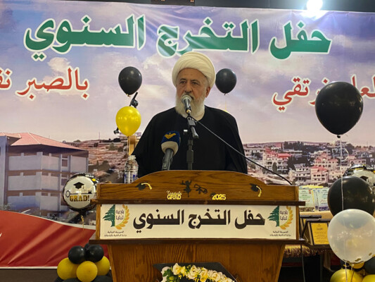 الخطيب: المقاومة أفشلت أهداف العدو وحمت لبنان والمعركة مع إسرائيل حضارية شاملة