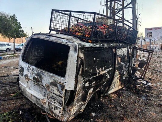 "النشرة": العدوان الإسرائيلي على المصيلح ادى الى تدمير اكثر من 300 آلية بين جرافات وحفارات