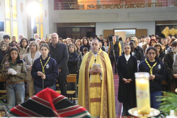 الأب بوعبود يترأس قداس خميس الأسرار في دير مار ضوميط ويدعو إلى المحبة والتماسك الوطني
