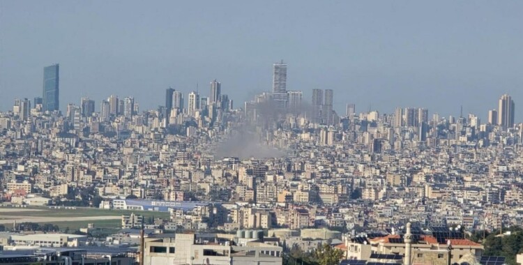 غارة إسرائيلية استهدفت الضاحية الجنوبية لبيروت في هذه الأثناء