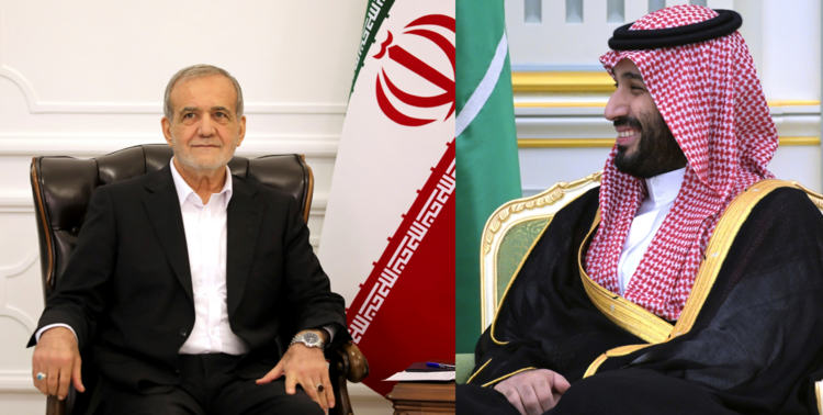 بزشكيان خلال اتصال مع بن سلمان: تضامن الأمة الإسلامية هو الاستراتيجية الأكثر فاعلية لمواجهة التوترات