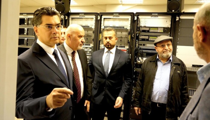 مرقص تفقد أرشيف "إذاعة لبنان" وأوعز باستكمال متطلبات السلامة العامة وإجراءات الرقمنة