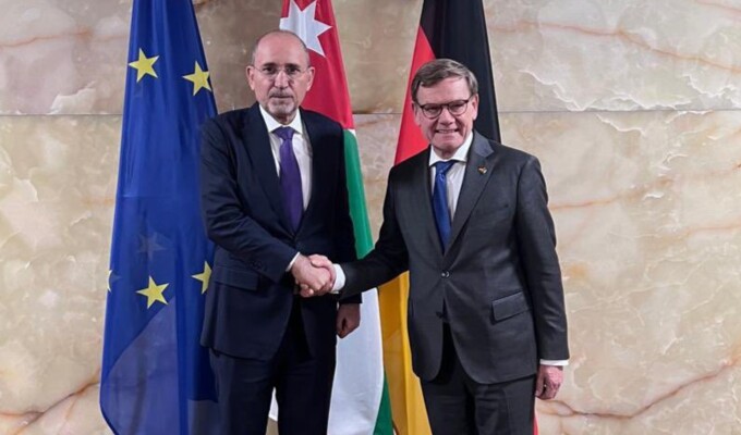 وزيرا خارجية الأردن وألمانيا أكدا أهمية المحادثات بين لبنان وإسرائيل وبحثا بإرسال مساعدات فورية