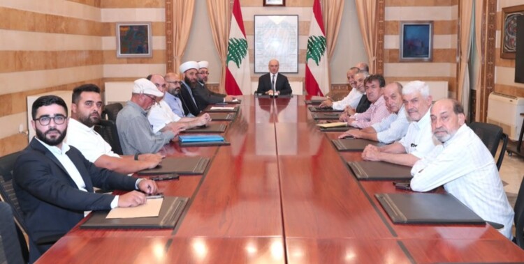 الحجار بحث مع عبدالله وعبود بشؤون إنمائية وأمنية ومع طليس بأوضاع قطاع النقل