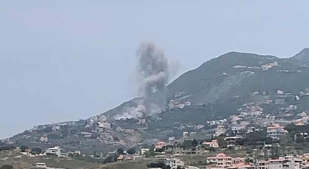 غارات إسرائيلية على جرجوع وحومين الفوقا وكفرملكي وشهيدان في الغارة على صريفا فجرًا