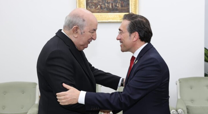 وزير خارجية إسبانيا زار رئيس الجزائر وقرار بتعزيز الشراكة الاستراتيجية بمجال الطاقة