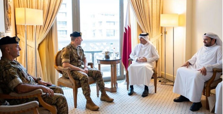 وزير خارجية قطر استقبل قائد الجيش وأكد استمرار دعم بلاده للجيش ودوره بحفظ أمن لبنان